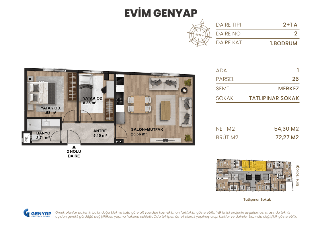 2 - Evim Genyap Daire Planları.PNG