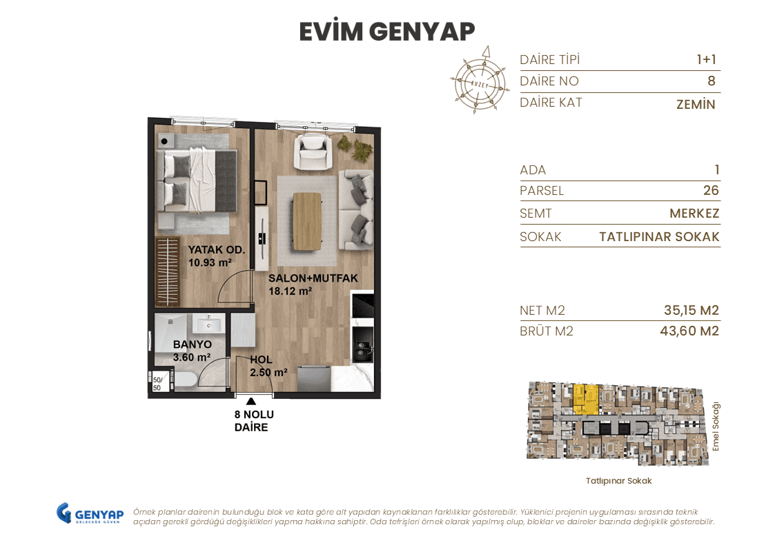 8 - Evim Genyap Daire Planları.PNG